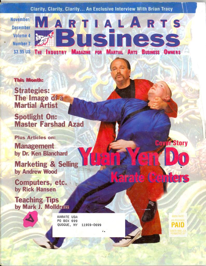11/96 Martial Arts Business Information